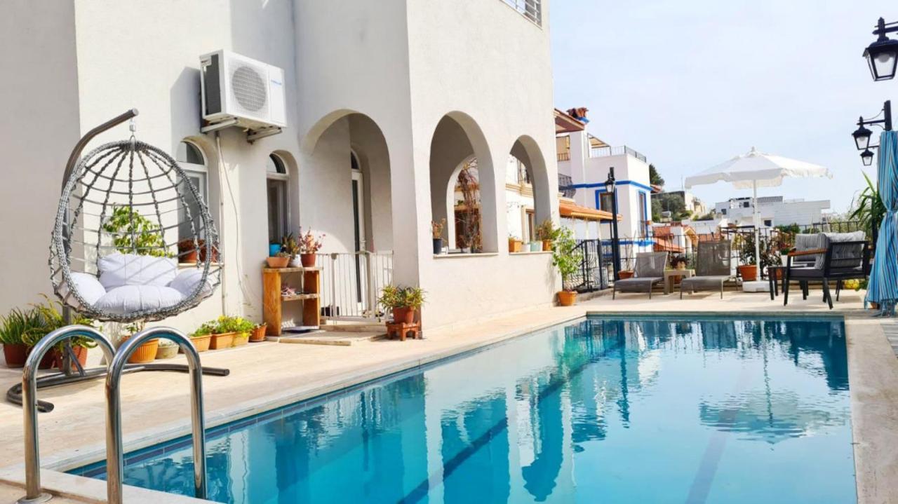 Shared Pool Flat Located 3 Min To Beach In Kalkan Apartment Exterior foto